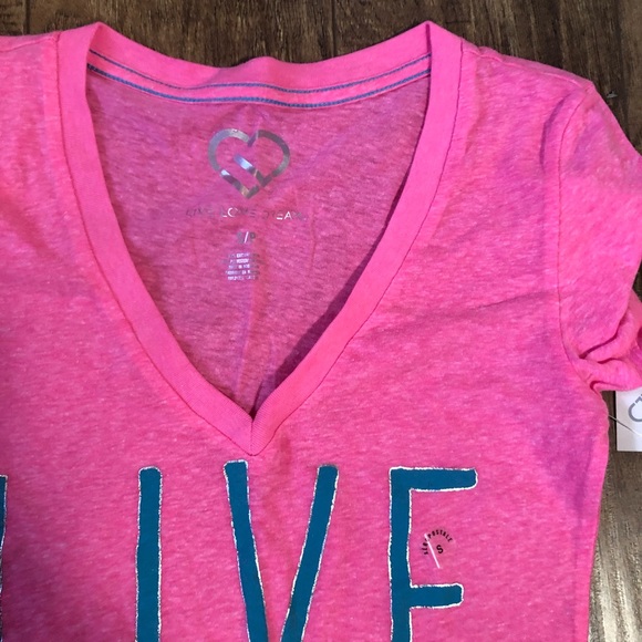 Live Love Dream Aeropostale Sleep Tee size small NWT - Picture 2 of 3